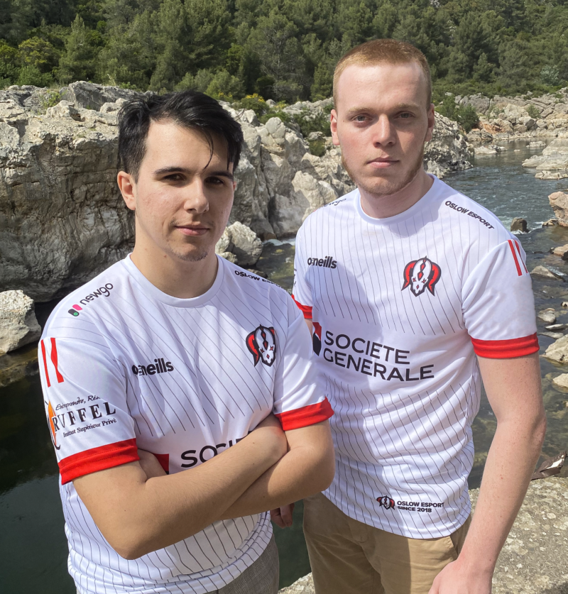 Oslow Esport et Societe générale Sponsoring