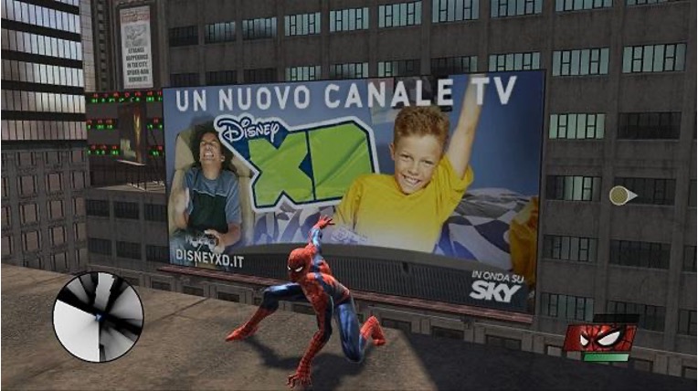 Pub Disney dans Spiderman