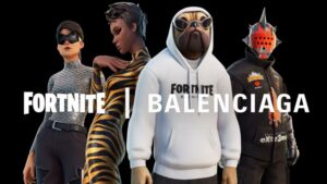 Skins de la collaboration entre Balenciaga et Fortnite (gaming)