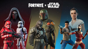 Des jeux faits pour l'in-game advertising Fortnite x Star Wars